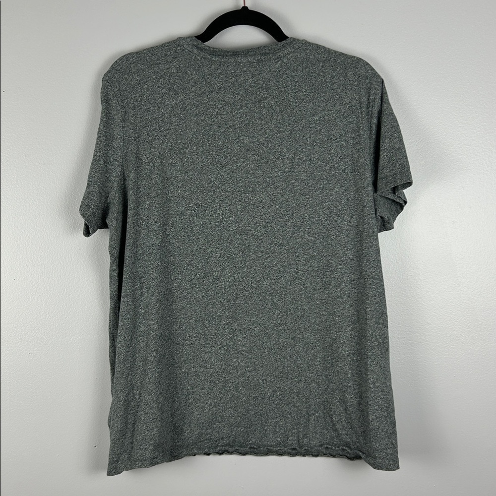 Roots Casual Tartan Plaid Beaver Short Sleeve Crew Neck Tee XL Heather Grey - Picture 11 of 11